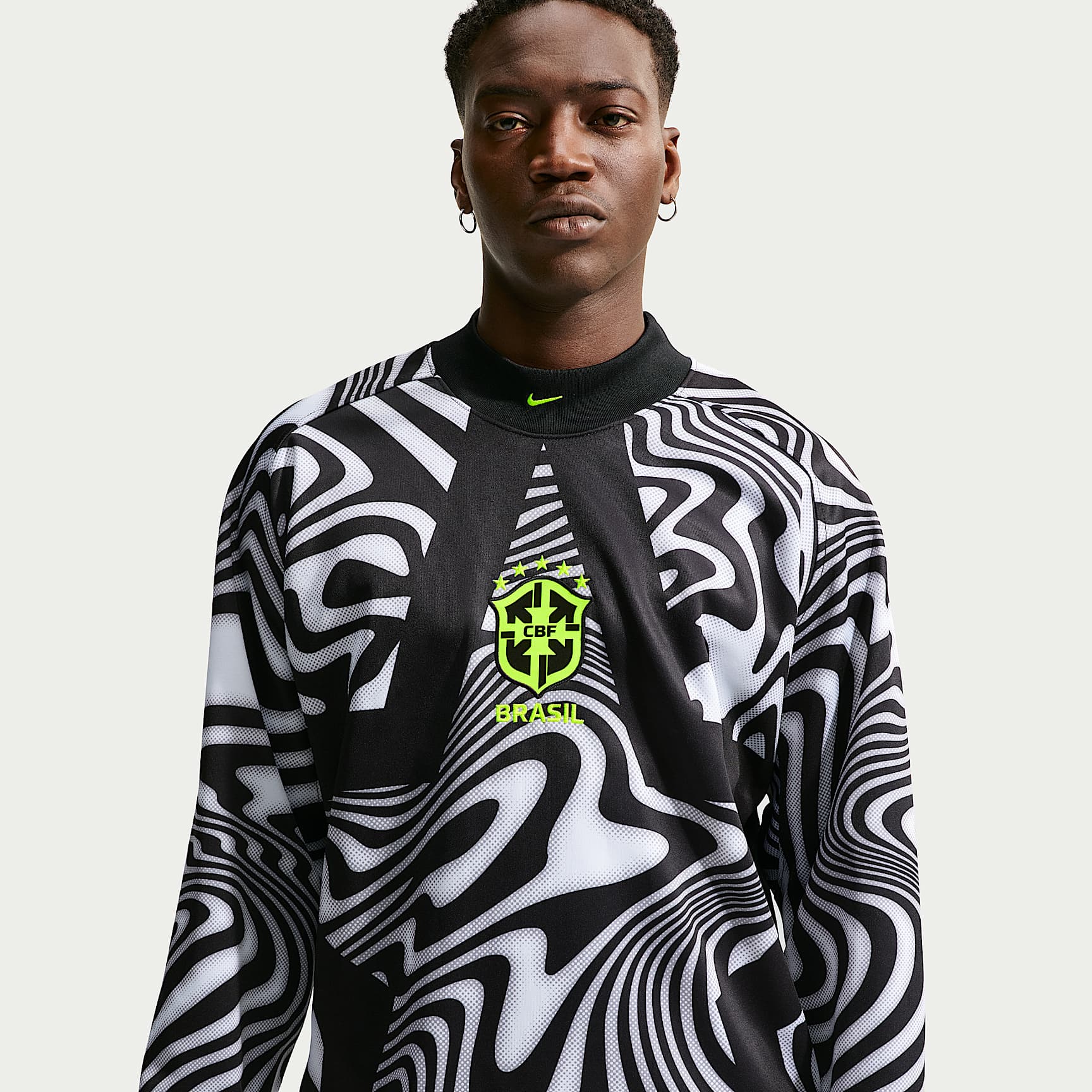ナイキ　ブラジルHollywood keeper 3XL Brazil Hollywood Keeper Men's Nike Soccer Shirt. Nike.com